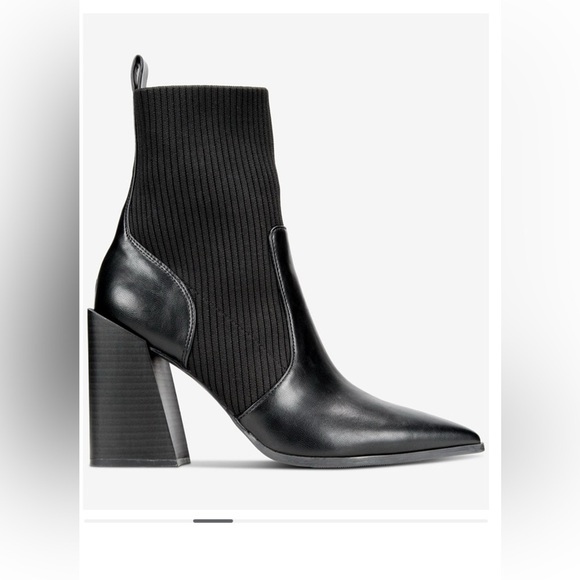 WILD PAIR
Trinityy Pointed-toe Pull-on Knit Dress Booties, - Picture 2 of 11